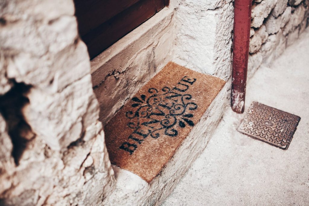 Coir Door Mat with Custom Print